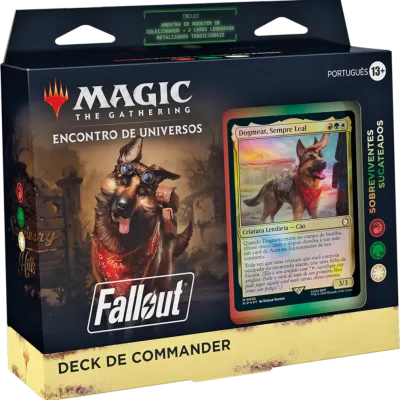 Magic - FallOut - Kit 4 Decks de Commander em Inglês Magic - FallOut - Kit 4 Decks de Commander em Inglês