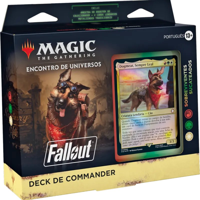 Magic - FallOut - Kit 4 Decks de Commander em Inglês Magic - FallOut - Kit 4 Decks de Commander em Inglês