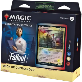 Magic - FallOut: Science! - Deck de Commander em Inglês
