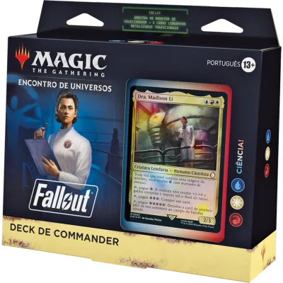 Magic - FallOut: Science! - Deck de Commander em Inglês