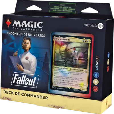 Magic - FallOut - Kit 4 Decks de Commander em Inglês Magic - FallOut - Kit 4 Decks de Commander em Inglês