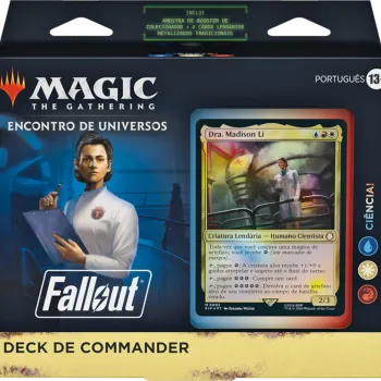 Magic - FallOut: Science! - Deck de Commander em Inglês