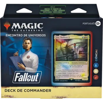 Magic - FallOut: Science! - Deck de Commander em Inglês