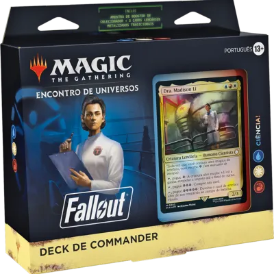 Magic - FallOut - Kit 4 Decks de Commander em Inglês Magic - FallOut - Kit 4 Decks de Commander em Inglês