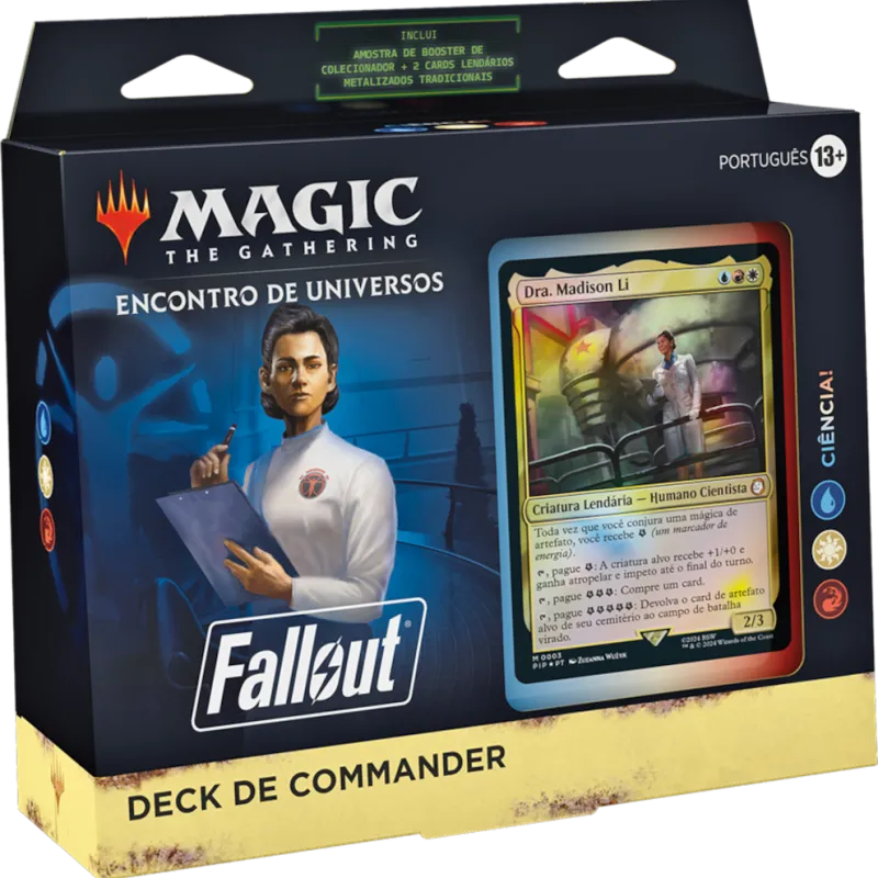 Magic - FallOut - Kit 4 Decks de Commander em Inglês Magic - FallOut - Kit 4 Decks de Commander em Inglês
