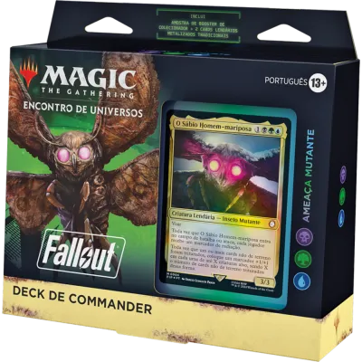 Magic - FallOut: Mutant Menace - Deck de Commander em Inglês