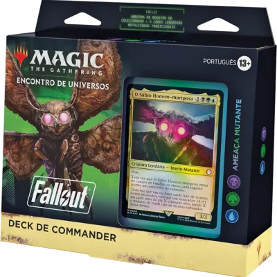 Magic - FallOut - Kit 4 Decks de Commander em Inglês Magic - FallOut - Kit 4 Decks de Commander em Inglês