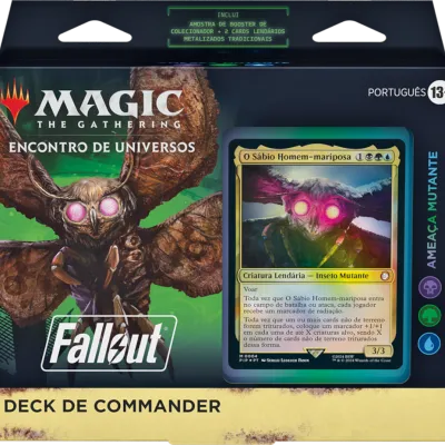 Magic - FallOut - Kit 4 Decks de Commander em Inglês Magic - FallOut - Kit 4 Decks de Commander em Inglês