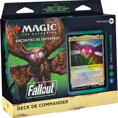 Magic - FallOut - Kit 4 Decks de Commander em Inglês Magic - FallOut - Kit 4 Decks de Commander em Inglês