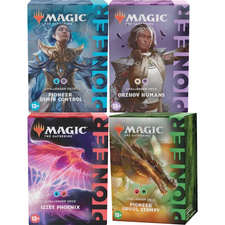 Magic - Pioneer Challenger Decks 2022 - Kit um de cada dos 4 decks