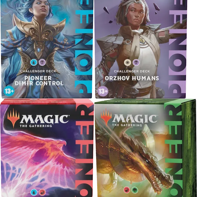 Magic - Pioneer Challenger Decks 2022 - Kit um de cada dos 4 decks Magic - Pioneer Challenger Decks 2022 - Kit um de cada dos 4 decks