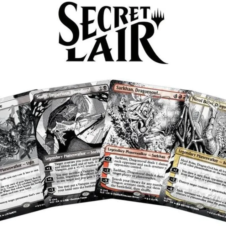 Magic - Secret Lair: More Borderless Planeswalkers Magic - Secret Lair: More Borderless Planeswalkers