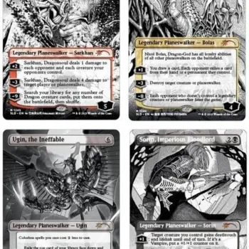 Magic - Secret Lair: More Borderless Planeswalkers