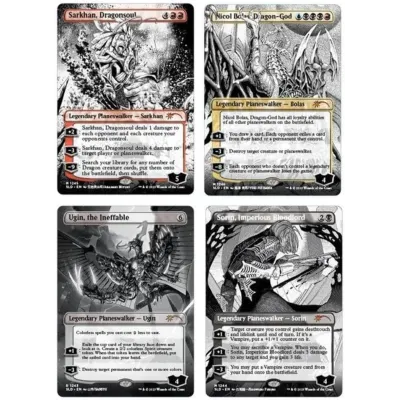 Magic - Secret Lair: More Borderless Planeswalkers