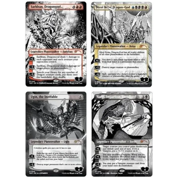 Magic - Secret Lair: More Borderless Planeswalkers