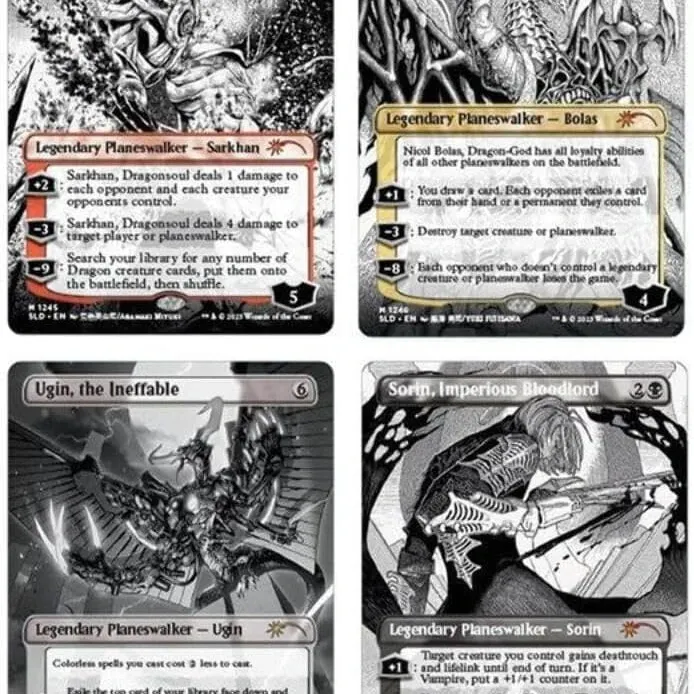 Magic - Secret Lair: More Borderless Planeswalkers Magic - Secret Lair: More Borderless Planeswalkers