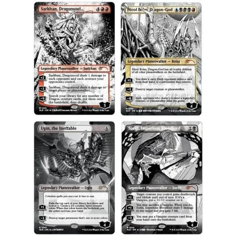 Magic - Secret Lair: More Borderless Planeswalkers Magic - Secret Lair: More Borderless Planeswalkers