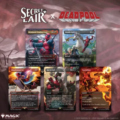 Magic - Secret Lair x Marvel's Deadpool - não foil