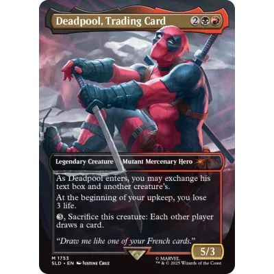 Magic - Secret Lair x Marvel's Deadpool - não foil