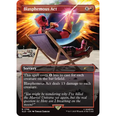 Magic - Secret Lair x Marvel's Deadpool - não foil
