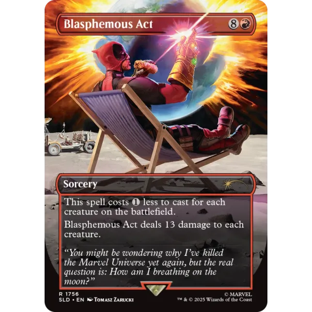 Magic - Secret Lair x Marvel's Deadpool - não foil Magic - Secret Lair x Marvel's Deadpool - não foil