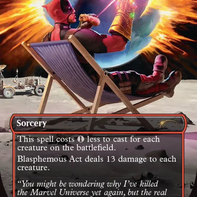 Magic - Secret Lair x Marvel's Deadpool - não foil