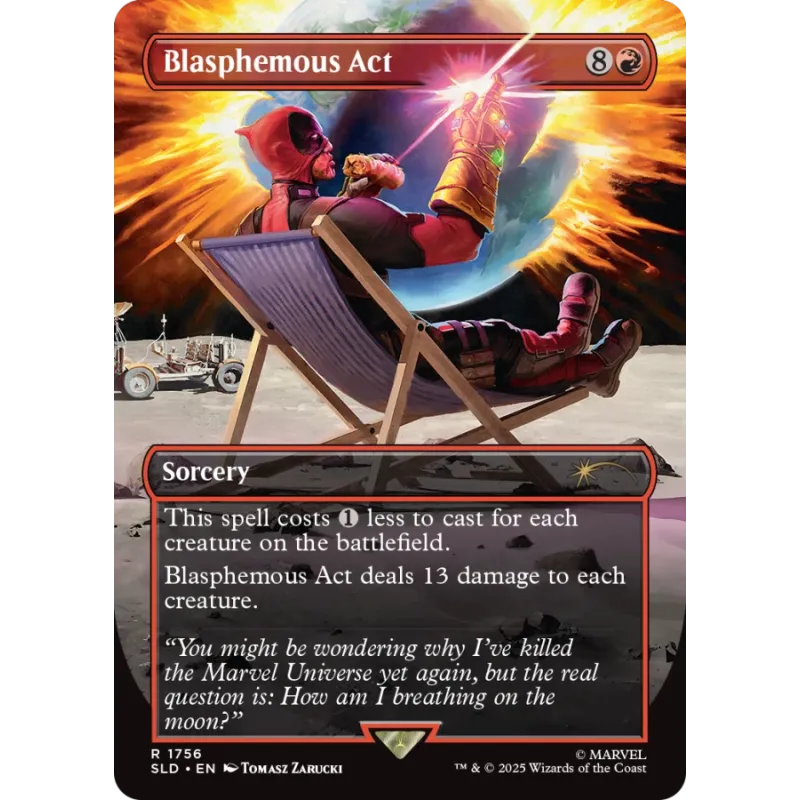 Magic - Secret Lair x Marvel's Deadpool - não foil Magic - Secret Lair x Marvel's Deadpool - não foil
