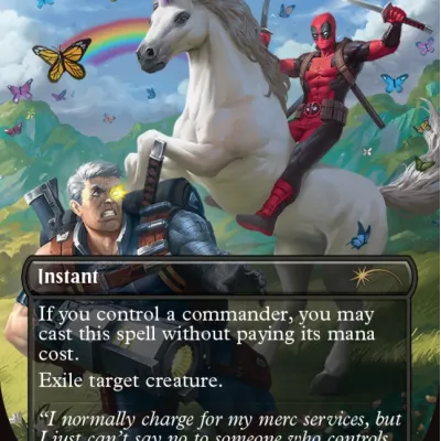 Magic - Secret Lair x Marvel's Deadpool - não foil