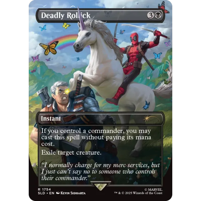 Magic - Secret Lair x Marvel's Deadpool - não foil Magic - Secret Lair x Marvel's Deadpool - não foil