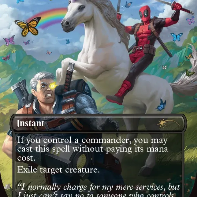 Magic - Secret Lair x Marvel's Deadpool - não foil