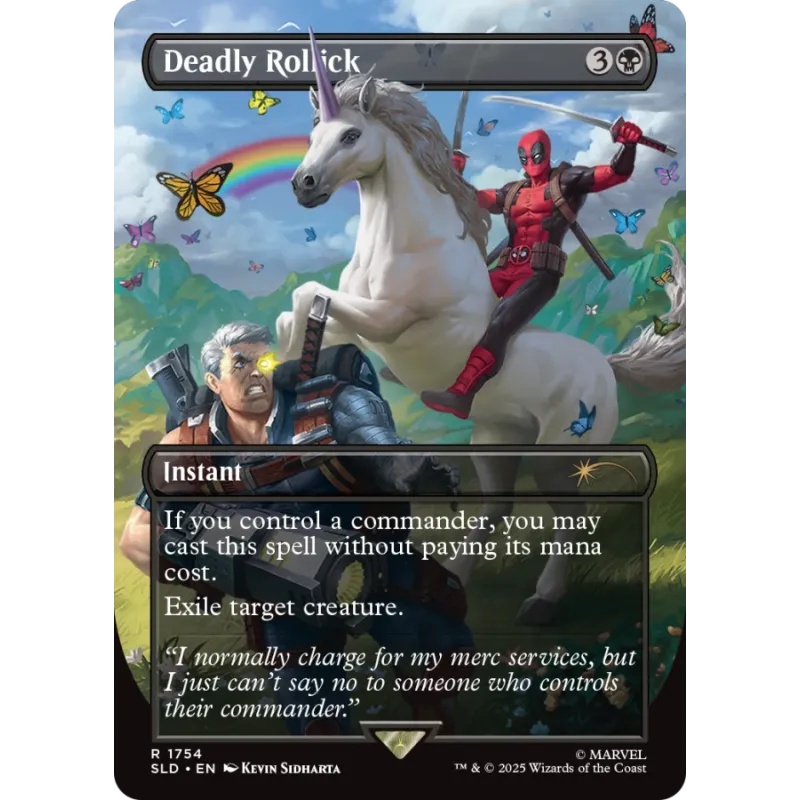 Magic - Secret Lair x Marvel's Deadpool - não foil Magic - Secret Lair x Marvel's Deadpool - não foil