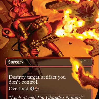 Magic - Secret Lair x Marvel's Deadpool - não foil
