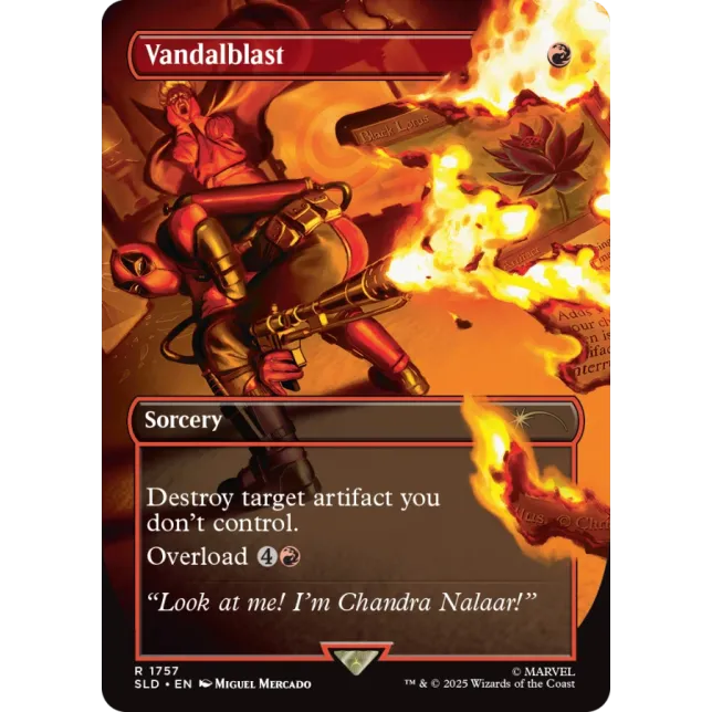 Magic - Secret Lair x Marvel's Deadpool - não foil Magic - Secret Lair x Marvel's Deadpool - não foil