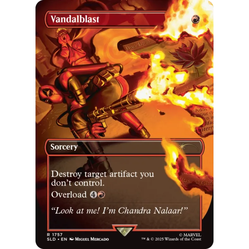 Magic - Secret Lair x Marvel's Deadpool - não foil Magic - Secret Lair x Marvel's Deadpool - não foil