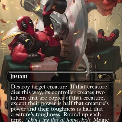 Magic - Secret Lair x Marvel's Deadpool - não foil
