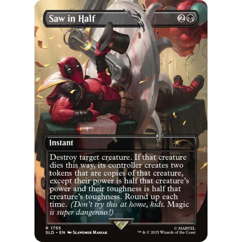 Magic - Secret Lair x Marvel's Deadpool - não foil Magic - Secret Lair x Marvel's Deadpool - não foil