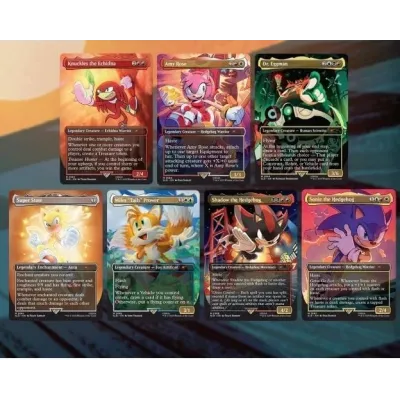 Magic - Secret Lair x Sonic: Friends & Foes - não foil Magic - Secret Lair x Sonic: Friends & Foes - não foil