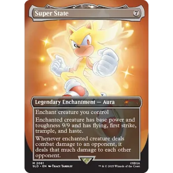 Magic - Secret Lair x Sonic: Friends & Foes - não foil