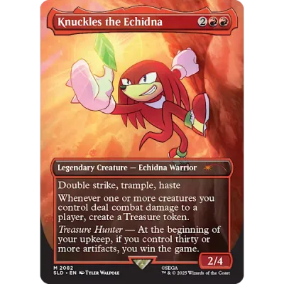 Magic - Secret Lair x Sonic: Friends & Foes - não foil