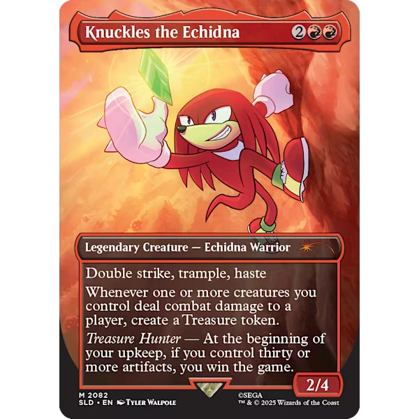 Magic - Secret Lair x Sonic: Friends & Foes - não foil Magic - Secret Lair x Sonic: Friends & Foes - não foil