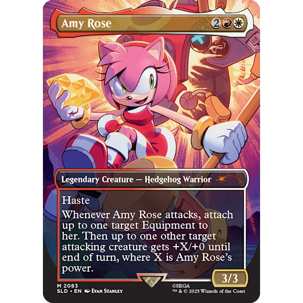 Magic - Secret Lair x Sonic: Friends & Foes - não foil Magic - Secret Lair x Sonic: Friends & Foes - não foil