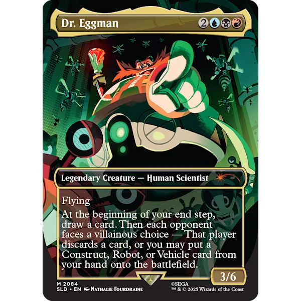 Magic - Secret Lair x Sonic: Friends & Foes - não foil Magic - Secret Lair x Sonic: Friends & Foes - não foil