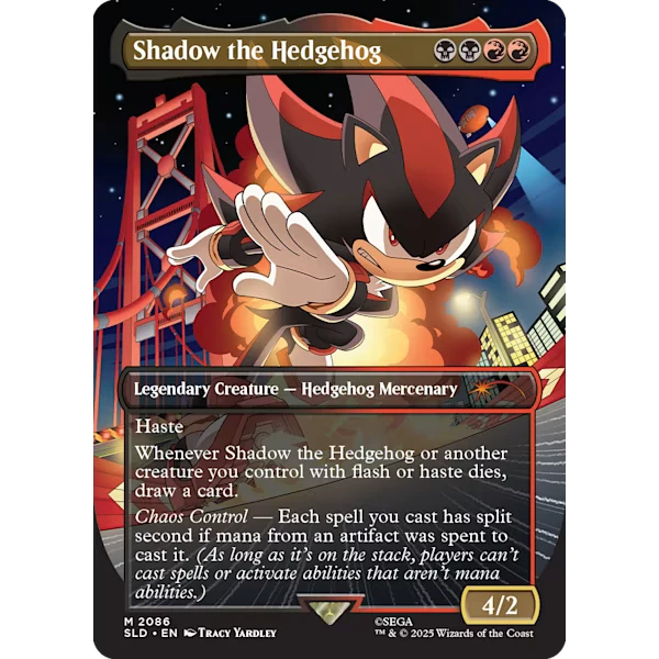 Magic - Secret Lair x Sonic: Friends & Foes - não foil Magic - Secret Lair x Sonic: Friends & Foes - não foil