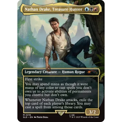 Magic - Secret Lair x Uncharted - não foil