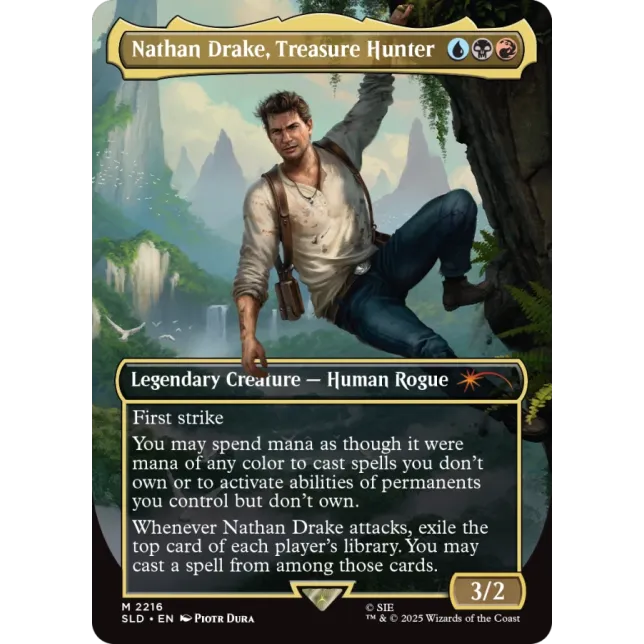 Magic - Secret Lair x Uncharted - não foil