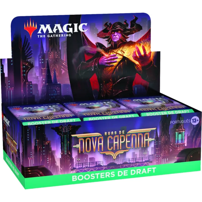 Magic - Ruas de Nova Capenna - Caixa de Booster de Draft em Português