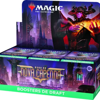 Magic - Ruas de Nova Capenna - Caixa de Booster de Draft em Português Magic - Ruas de Nova Capenna - Caixa de Booster de Draft em Português