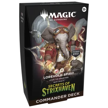 Magic - Secrets of Strixhaven - Deck de Commander em inglês - Lorehold Spirit