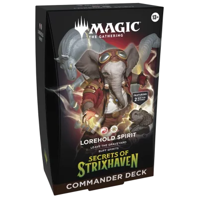 Magic - Secrets of Strixhaven - Deck de Commander em inglês - Lorehold Spirit
