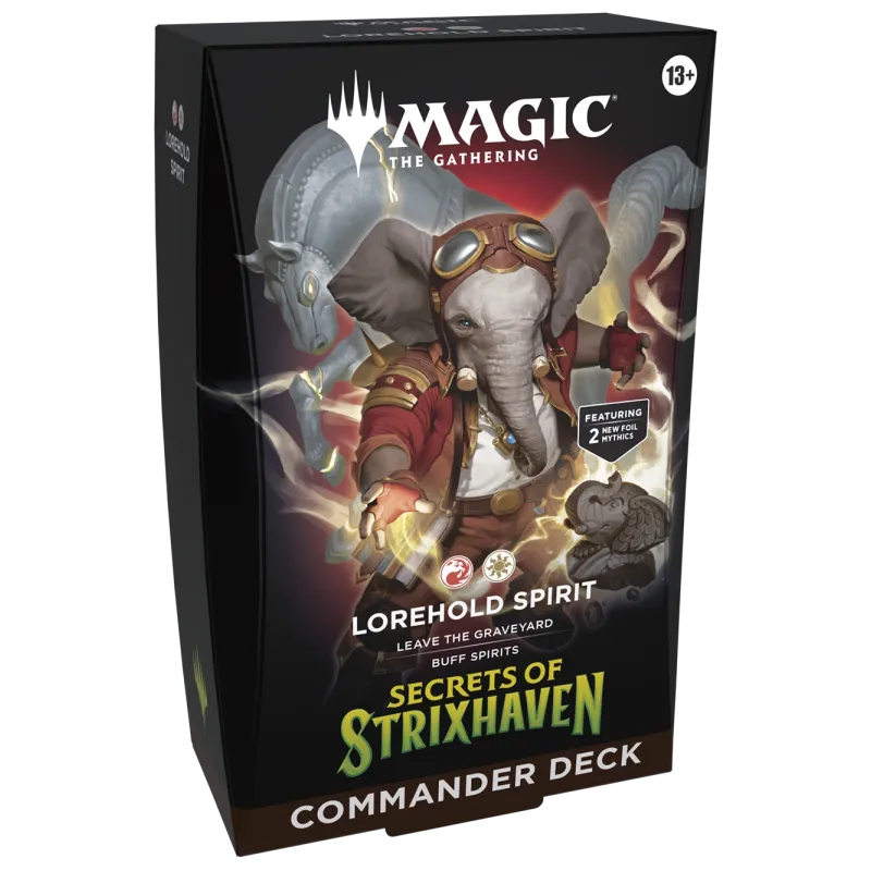 Magic - Secrets of Strixhaven - Deck de Commander em inglês - Lorehold Spirit